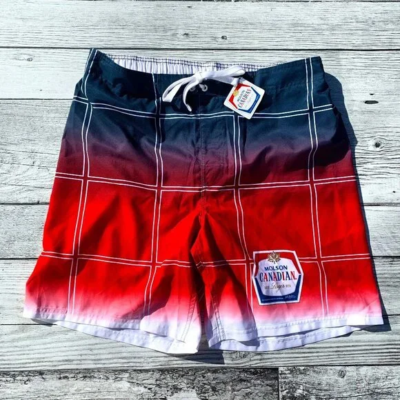 NWT Molson Canadian Board Shorts - Picture 1 of 9
